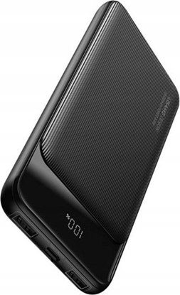 Attēls no Usams USAMS Powerbank 10000mAh 10W 1C+2A black/black XY Series 10KCD19801 (US-CD198)
