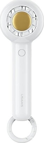 Picture of Wentylator Usams USAMS Wiatrak rczny Mini 1200mAh Candy Series biay/white ZB251FS01 (US-ZB251)