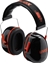 Picture of uvex capsule ear prot. K3 black/red