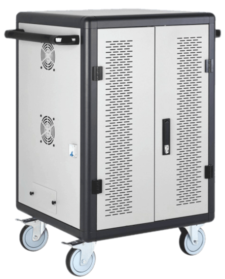 Picture of Uzlādes un Glabāšanas Ratiņi | 15 vietas tālruņiem, planšetdatoriem, klēpjdatoriem | 600x600x860mm