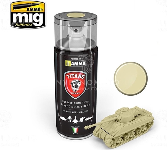 Picture of Vallejo Ammo: Titans Matt Primer - Bone White