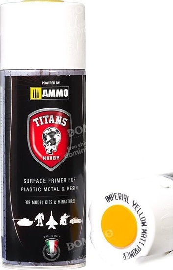Picture of Vallejo Ammo: Titans Matt Primer - Imperial Yellow