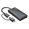 Picture of Value USB 3.2 Gen 1 (USB-A or USB-C) to 2x HDMI Adapter, 4K@30Hz + 1080P@60Hz