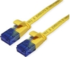 Picture of Value UTP Patch Cord, Cat.6A (Class EA), extra-flat, yellow, 0.5 m
