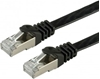 Picture of Value FTP Patch Cord, Cat.6A (Class EA), extra-flat, black, 0.5 m