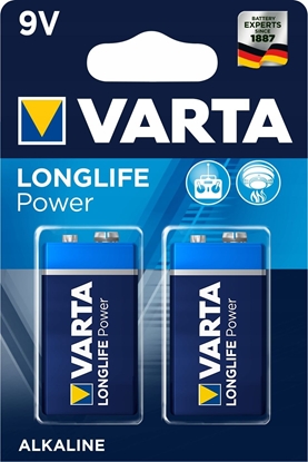 Picture of Varta Bateria LongLife Power 6LR61 2 szt.
