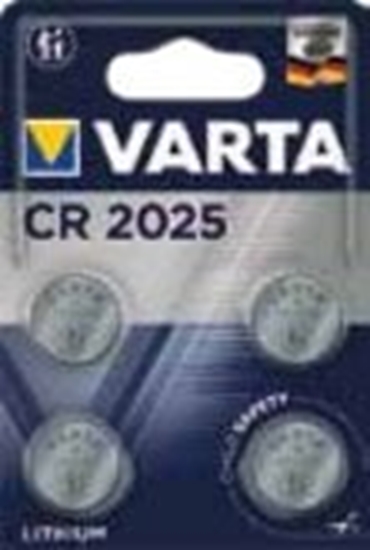 Picture of Varta Bateria VARTA Lithium CR2025 bl./4szt