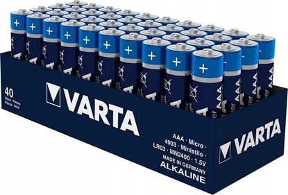 Attēls no Varta Batterie LONGLIFE Power (High Energy) AAA Micro  40St.