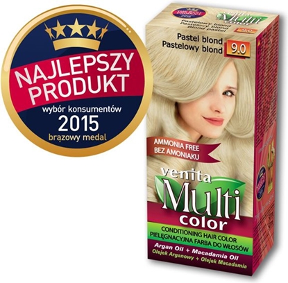 Picture of Venita Farba bez amoniaku Multi Color 9.0 pastelowy blond