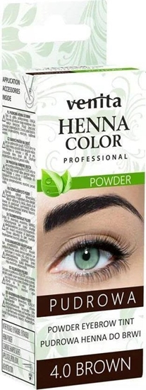 Picture of VENITA_Henna Color Powder pudrowa henna do brwi 4.0 Brown 4g