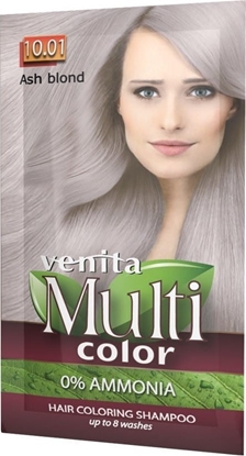 Attēls no VENITA_MultiColor szampon koloryzujcy 10.01 Popielaty Blond 40g
