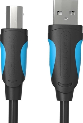 Изображение Kabel USB Vention USB-A - USB-B 5 m Czarny (VAS-A16-B500)