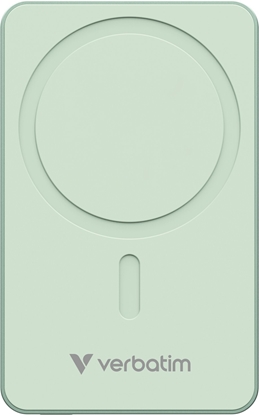 Изображение Verbatim Essential Power Bank magn.wirel. 10000mAh grün  32228