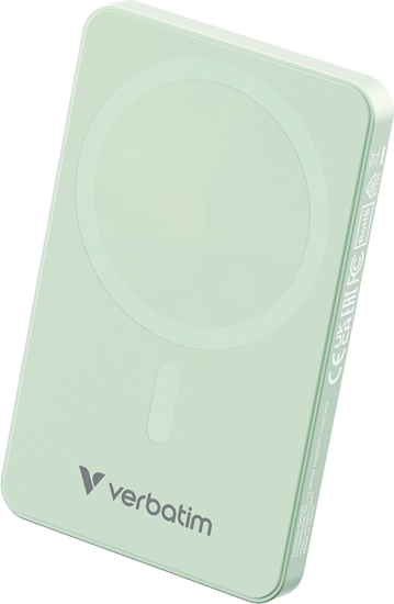 Picture of Verbatim Essential Power Bank magn.wirel. 5000mAh grün.  32226