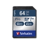 Picture of Verbatim SDXC Karte Pro     64GB Class 10 UHS-I             47022