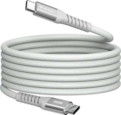 Изображение Kabel USB Neutralle USB-C - USB-C 1.2 m Szary (31850)