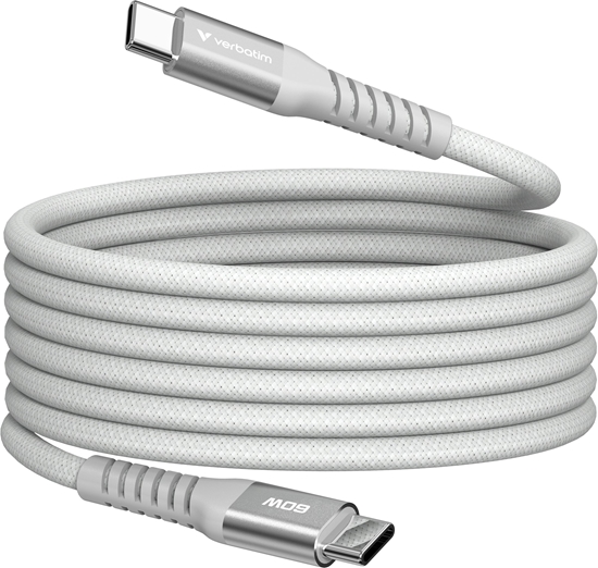 Изображение Kabel USB Neutralle USB-C - USB-C 1.2 m Szary (31850)