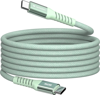 Изображение Kabel USB Neutralle USB-C - USB-C 1.2 m Zielony (31864)