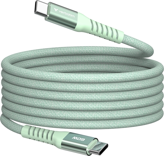 Изображение Kabel USB Neutralle USB-C - USB-C 1.2 m Zielony (31864)
