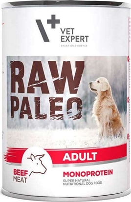 Picture of VET EXPERT RAW PALEO Adult Monoprotein Beef WOOWINA 400g