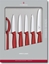 Attēls no Victorinox Victorinox Swiss Classic veget. knife-Set 6pc red