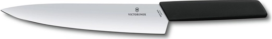 Picture of Victorinox Nó do porcjowania, 22 cm, czarny Victorinox  6.9013.22B