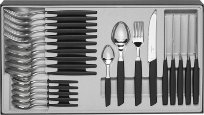 Picture of Victorinox Victorinox Swiss Modern Cutlery Set 24 pcs. black