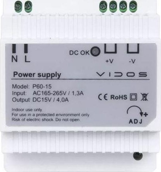 Picture of VIDOS Zasilacz VIDOS P60/15