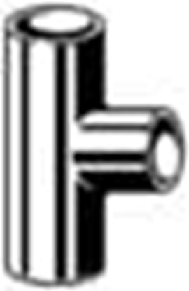 Attēls no Viega Trójnik miedziany 22 x 12 x 22mm (104733)