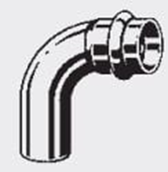 Picture of Viega uk 90° 1-konierzowy FKM 18mm (628 246)