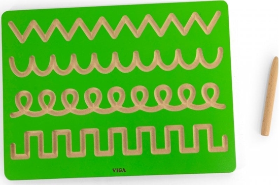 Picture of Viga Toys Tablica Grafomotoryczna Szlaczki Nauka Pisania