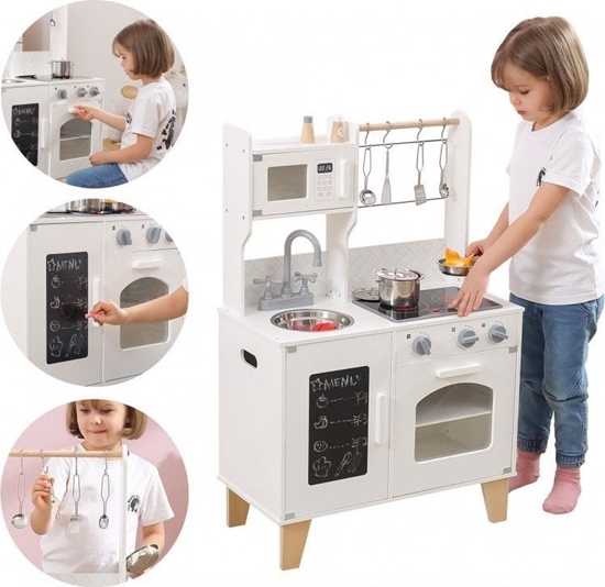 Picture of Viga Toys Viga PolarB Drewniana Kuchnia wiato Dwik + Akcesoria