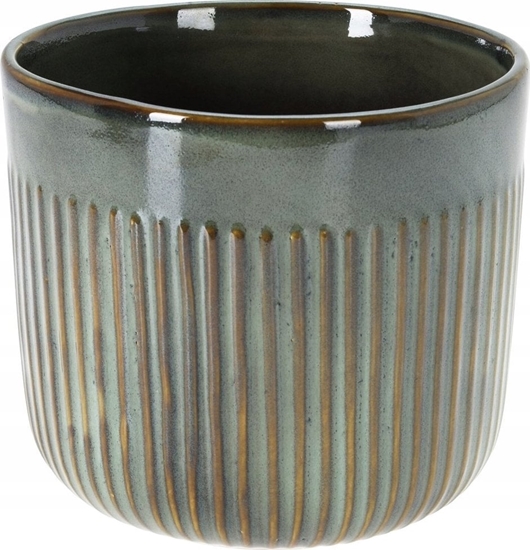 Picture of Vilde Doniczka porcelanowa zielona 17 cm