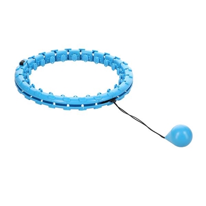 Attēls no Vingrošanas aplis ar atsvaru FH01 BLUE HULA HOOP WITH WEIGHT