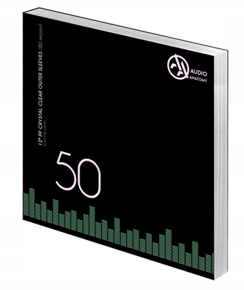 Attēls no VINYL OUTER SLEEVES, 12'' PP / 80u / 50pcs