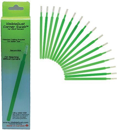 Picture of Visible Dust MXD Swabs Corner green