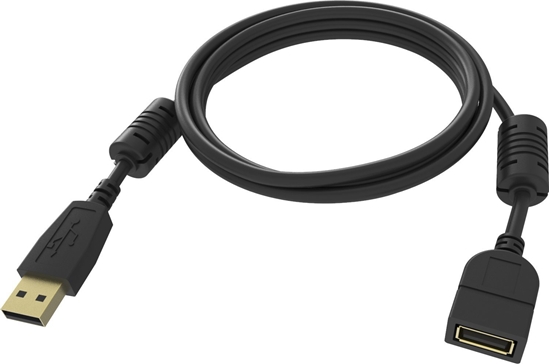 Picture of Kabel USB Vision TC-2MUSBEXT-BL kabel USB USB 2.0 2 m USB A Czarny