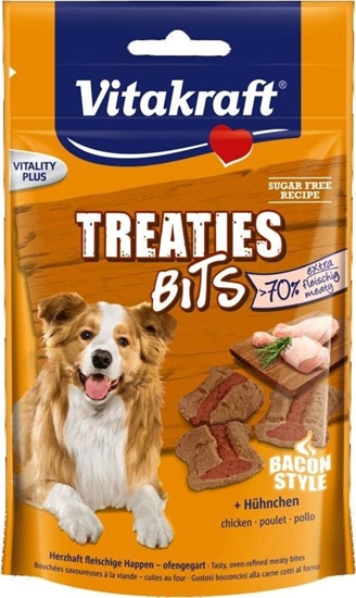 Picture of Vitakraft VITAKRAFT TREATIES BITS kurczak 120g przys d/psa