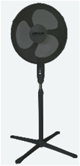 Picture of VOLTENO WENTYLATOR PODOGOWY CZARNY 40cm PODSTAWA KRZYAK