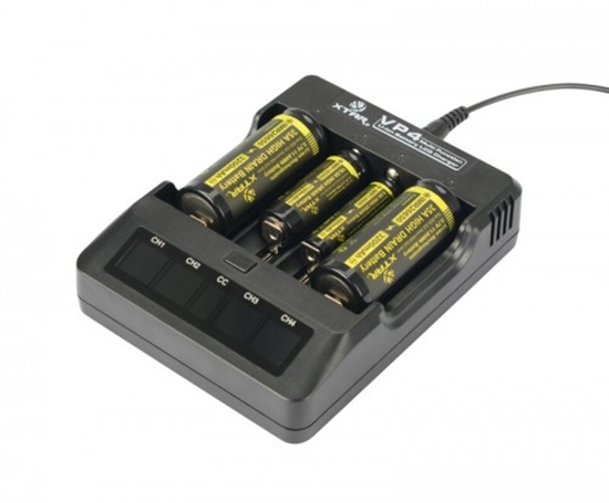 Picture of VP4 XTAR Li-Ion lādētājs iepakojumā 1 gb.