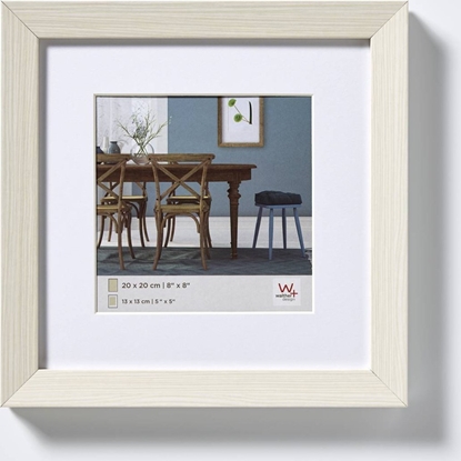 Изображение Walther Fiorito white 30x30 Wood incl. Passepartout EF330W