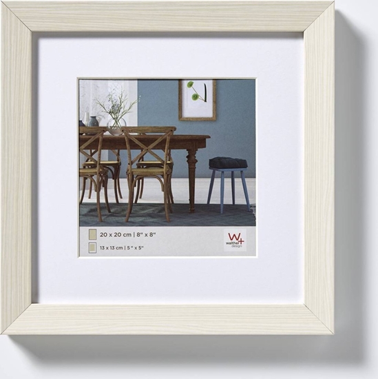 Picture of Walther Fiorito white 30x30 Wood incl. Passepartout EF330W