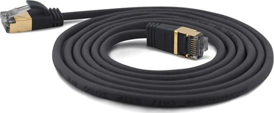 Picture of Wantec Wantec Extra dünnesCat.7 RohCable SSTP Patch Cable - 20 m - Cat.7 RohCable - S/FTP (S- STP) - RJ- 45 - RJ- 45 - black (7209)