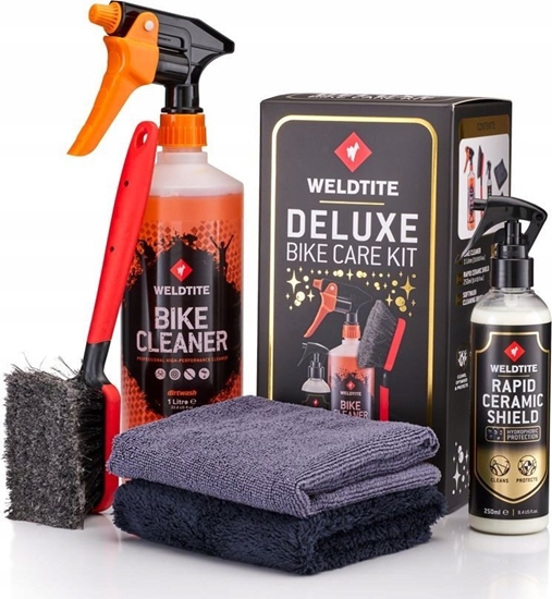 Picture of Weldtite Zestaw do mycia, pielgnacji i ochrony WELDTITE DELUXE BIKE CARE KIT (NEW)