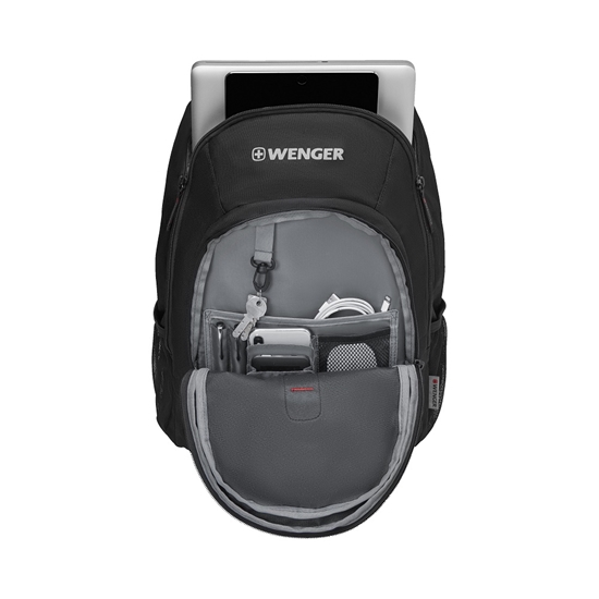 Изображение WENGER MARS 16" LAPTOP BACKPACK WITH TABLET POCKET Black / grey