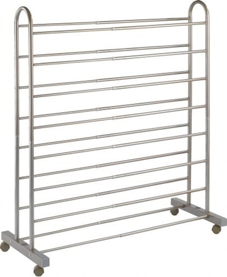 Picture of Wenko stojak na buty Giant 67-116 x 125,5 x 43 cm stal nierdzewna srebrna
