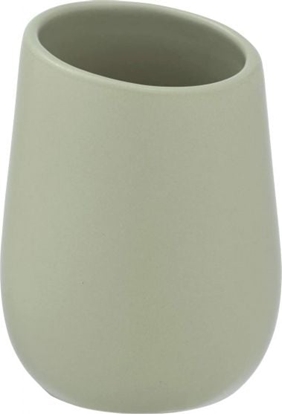 Picture of Wenko uchwyt na szczoteczk do zbów Badi8 x 11 cm ceramiczny zielony