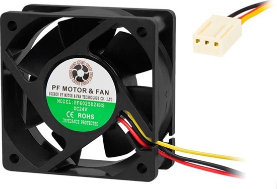 Picture of Wentylator Blow 60x25mm 24V lizgowy