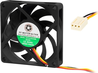 Attēls no Wentylator Blow 70x15mm 24V kulkowy