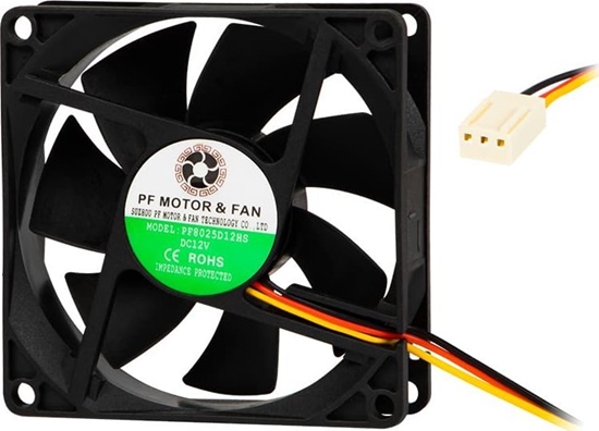 Picture of Wentylator Blow 80x25mm 12V lizgowy